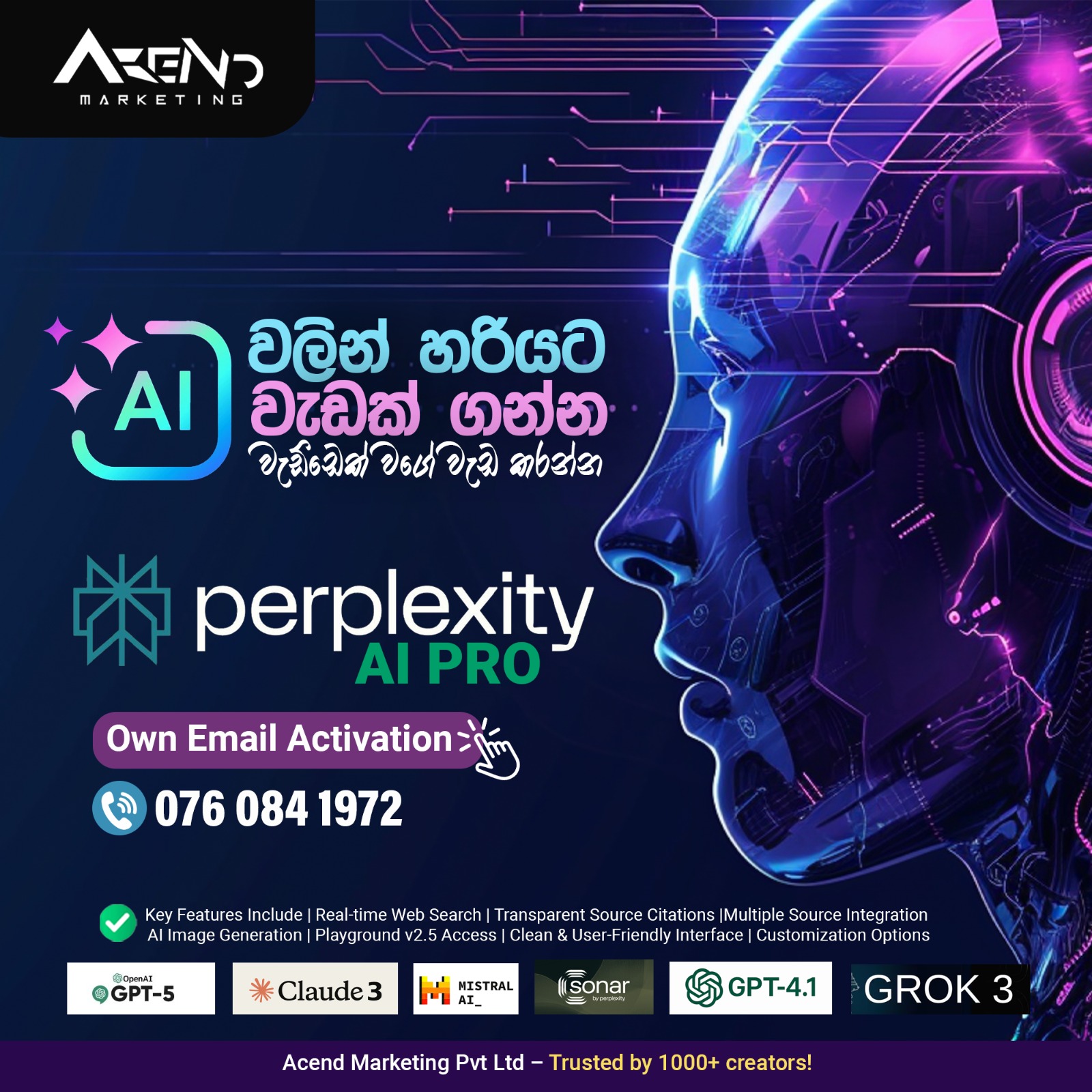 Perplexity AI (1 Month)